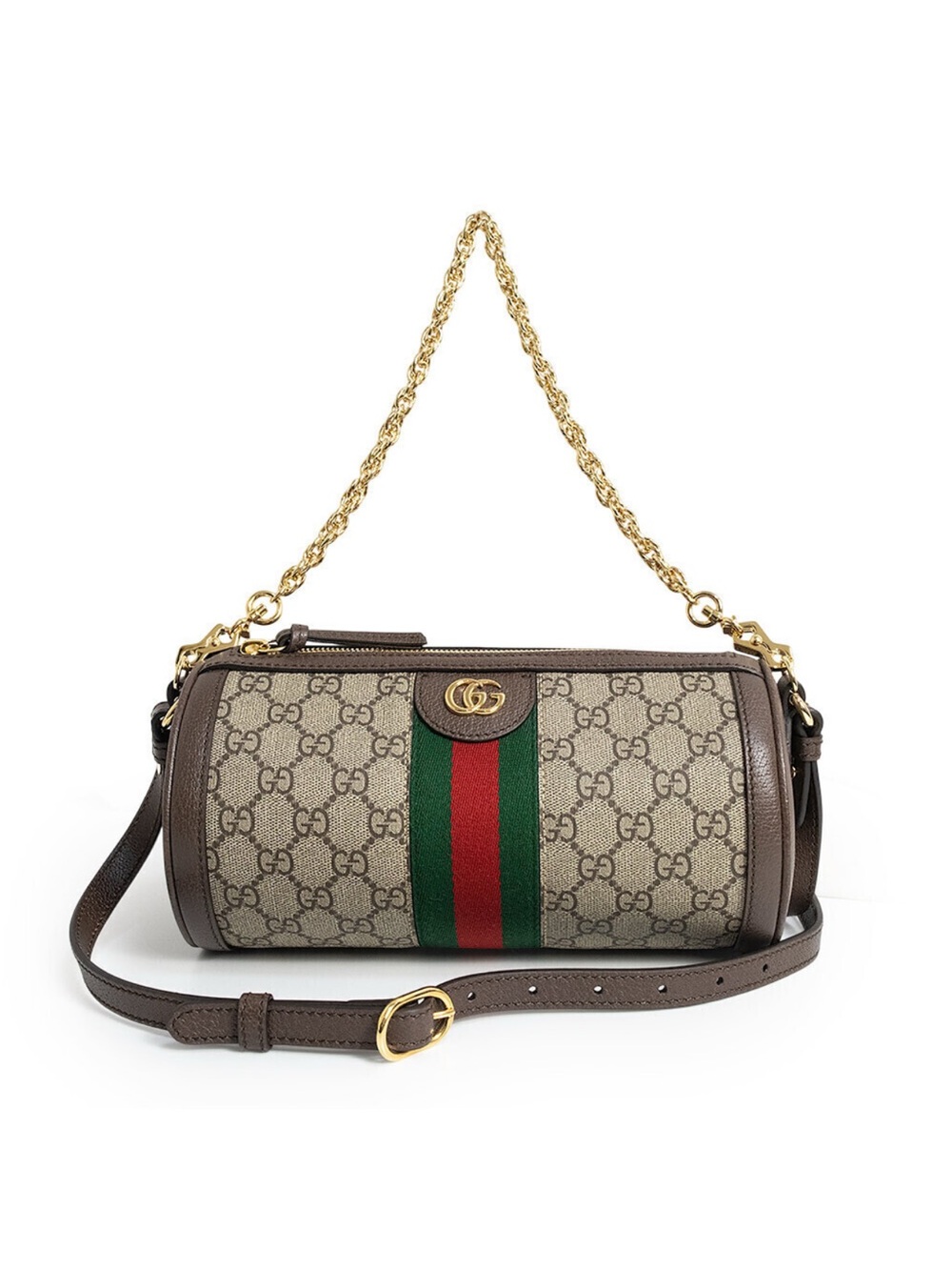 Monogram Barrel Crossbody Bag with 2 Straps - Picture 3 of 13